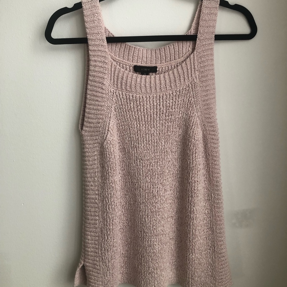 J.Crew Pale Pink Sweater Tank